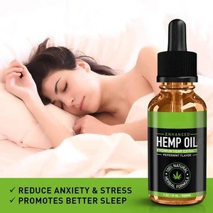 Hemp Oil For Pain Relief Anxiety Sleep Support, Natural Organic Hemp Oil