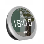 Hifi Stereo Portable Wireless mirror screen  Bt Speaker control With Fm Radio Mic Aux Tf U Disk