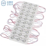 high bright dc12v smd injection led module with 160 viewing degree PVC led injection module 6716
