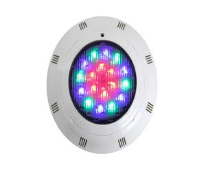 High brightness Full color 54W IP68 pool lamp spa/pond/fountain wall mounted underwater led pool light
