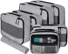 High capacity Multi Function 4-7 Set Packing Square Travel Luggage Laundry Organizer Bag Set