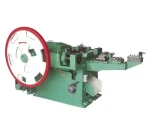 High efficiency rivet heading machine for blind rivet