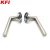 High-end Hot Sale stainless steel apartment fireproof solid lever type door handle