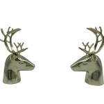 High-end quality luxury deer head zinc alloy perfume bottle cap