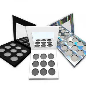 High Pigment Private Label Printing Your Logo 26mm 9 color Eyeshadow Palette Custom