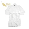 high quality 100% cotton white wholesale cheap men and lady hotel bathrobe