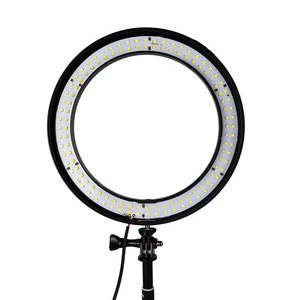 High Quality 9 inch 15W Dimmable Led Ring Light Floor/Table Annular ring led light Lamp for Selfie and Makeup