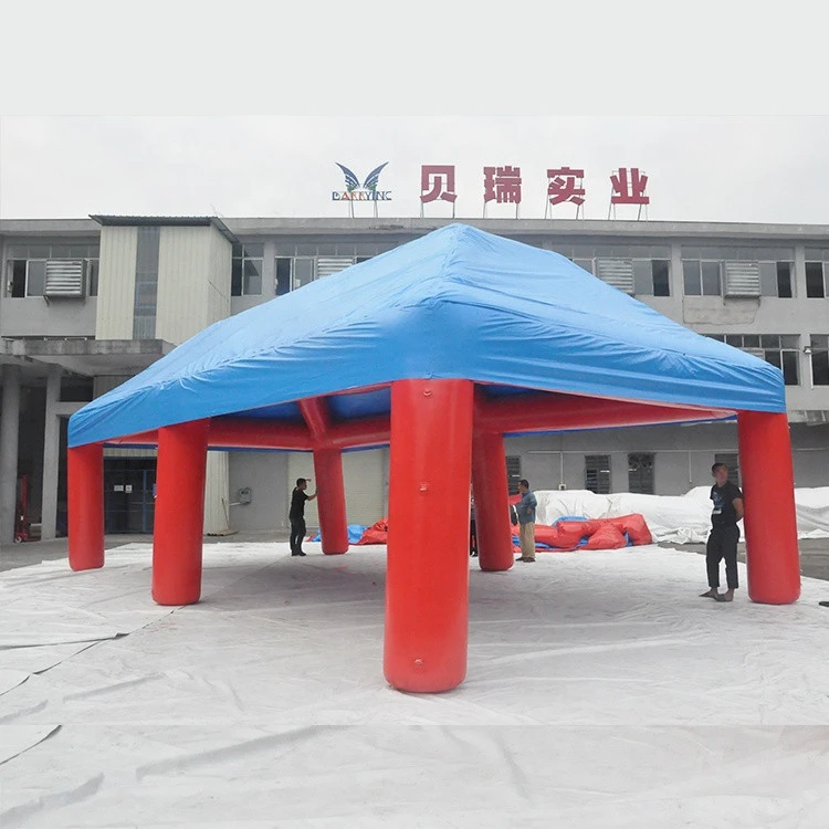 High quality big outdoor inflatable trade show tent for sale with logo printing