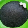 High quality black color sand/black sand