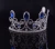 Import High Quality blue crystal bridal hair accessories beauty pageant crowns from China