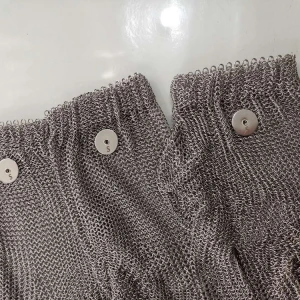 High quality chain mail mesh stainless steel wire anti cut mittens