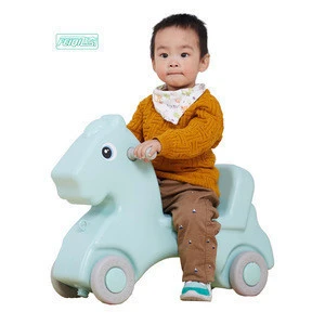High quality china music plastic rocking horse baby walker baby factory