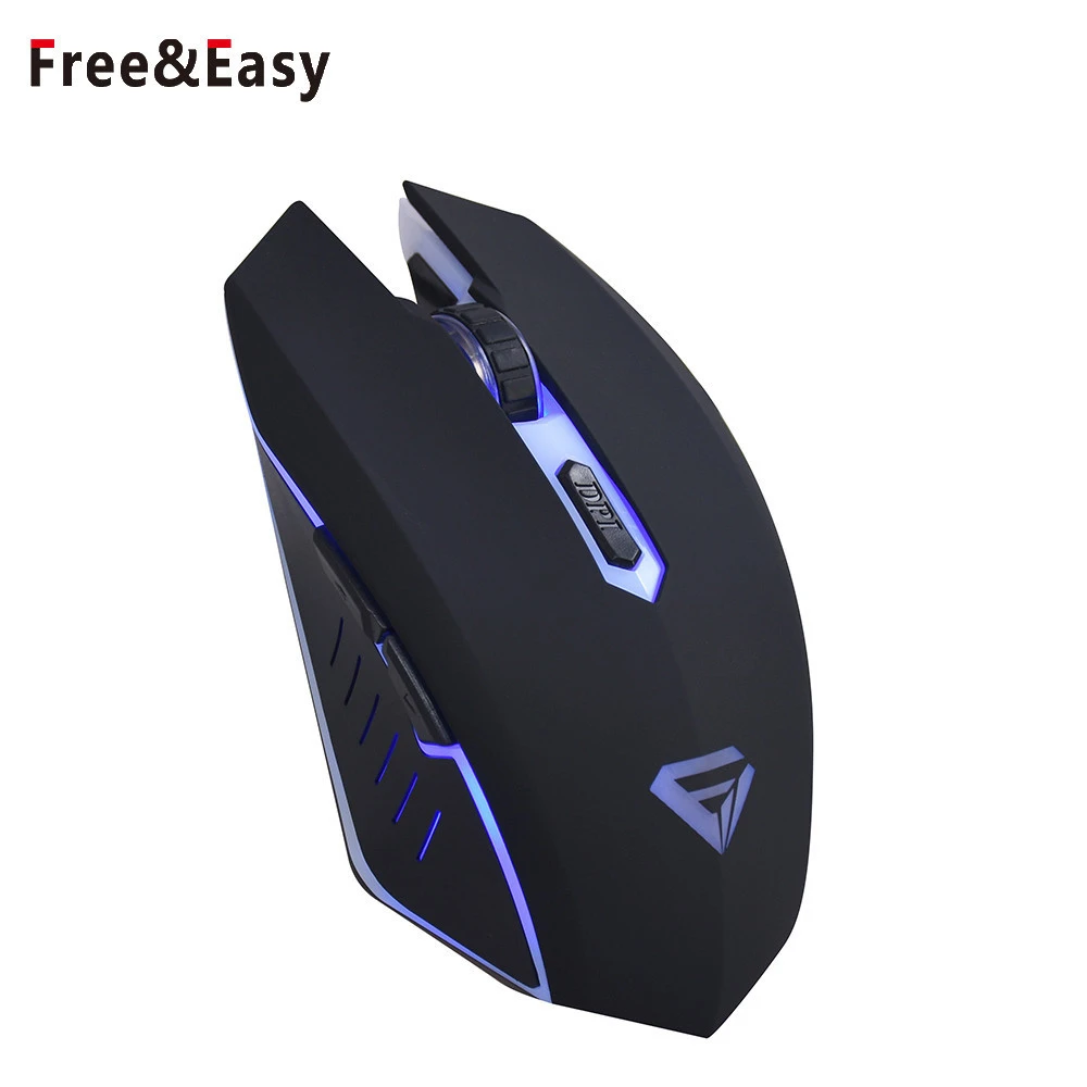 High quality computer accessory 6 buttons backlit led naga gaming mouse