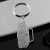 Import High quality custom stainless steel cutting car shape key ring keychains from China