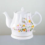 High Quality Electric Ceramic Flower Pot Water Kettles