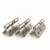 Import High quality Furniture stainless steel door hardware Spring Hinges with holes from China