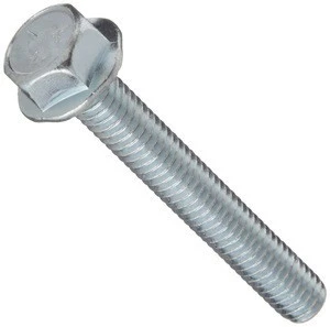 high quality hex flange washer head bolt and fastener DIN 6921 13
