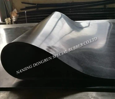 High quality hypalon rubber sheet for chemical corrosion of equipment lining and hood