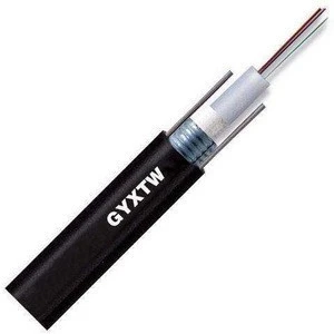 high quality low price communication fiber optic equipment 2-12 core G652D GYXTW with central loose tube fiber optic cable