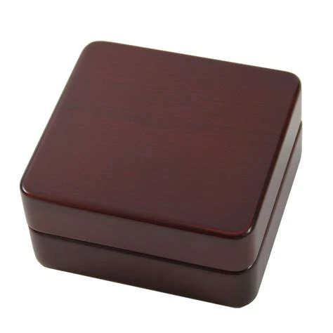High Quality Luxury Wooden Medal Customized Style Coin Box