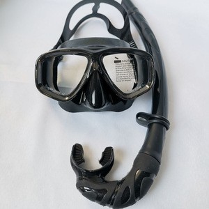 high quality mask and snorkel snorkeling gear set