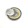 High quality metal enamel zinc alloy poker chip ball markers