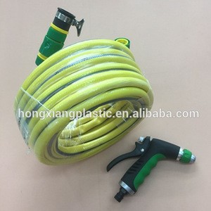 High Quality Pvc Garden Hose Soft Car Wash Water Pipe With Flexible Connector