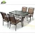 Import High Quality Rattan Outdoor Furniture Table (EMT-2027C&712878DT) from China
