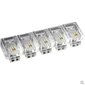 High quality RJ11 connector/ modular plug 6P4C/6P6C,4C2P