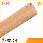 High quality sparkle film roll brick red glitter shoes material