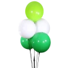 High quality White and Green Balloon Bobber Cluster Kit of balloon manufacturers