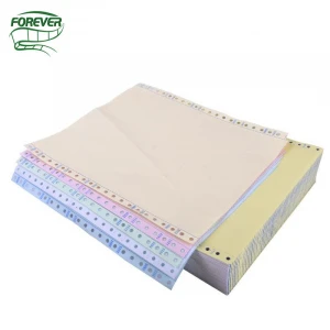 High Quality White/Yellow NCR Carbonless Copy Paper Sheets 3 ply Computer White Carbon Paper