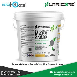 High Quality Wholesale Sports Supplements French Vanilla Cream Flavor Mass Gainer