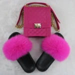 High quality women bag and shoe set factory direct sales women hand bag and shoe sets