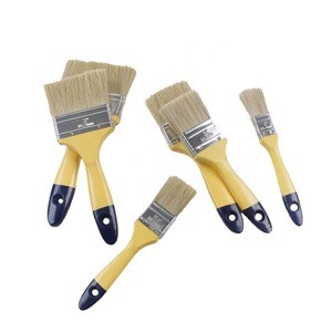 High quality wooden handle pig bristles A60 paint brush