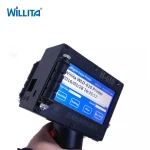 High Resolution Steel Handheld Inkjet Coder Hand Held Inkjet Printer for Batch Coding