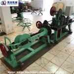 High Speed Fully Automatic Double Wire Barbed Wire Making Machine