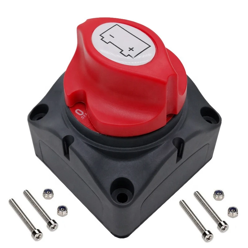 High Standred 12V 24V ON OFF High Current Refit Battery Cut Off Battery Switch For Yacht Auto Truck