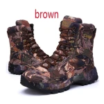 Hiking Boots Men Outdoor LargeSize Boot Men Shoes Work Safety Shoe Motorcycle Boots Rubber Shoes for men 39-46