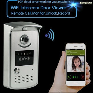 Home/apartment digital door peephole camera wireless 180 degree door viewer