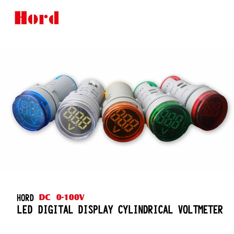 Hord LED High Brightness Digital Display Mini Voltage Meter.