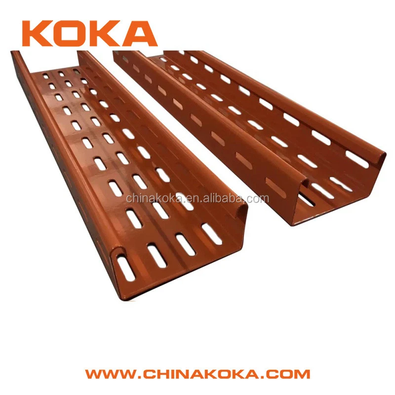 Hot Dip Galvanized  perforated Cable Tray had cable tray  stainless steel cable tray ss304 cable tray