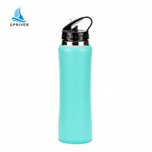 Hot on Amazon Insulated Double Walls Vacuum Bottle Stainless Steel Thermos Flask with Straw