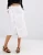 Import Hot Promotion Pretty White High Waist Midi Linen Wrap Long Skirt Lightweight Asymmetric Hem Ladies Skirt from China