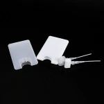 Hot sale 10ml 20ml 30ml PP custom card shape hand pocket cosmetic essential oil perfume plastic bottle