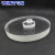 Import Hot sale cheap custom clear borosilicate glass discs plates from China