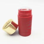 Hot sale empty deodorant container stick AS deodorant stick containerPlastic twist up deodorant container