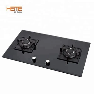 Hot sale environmental protection kitchen living cookware 2 burner gas cooktop