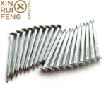 Hot Sale Fastener Concrete Nail with Flat Head Diamond Point Fastener