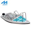 Hot sale high quality fiberglass double hull structure design 8 person fishing speed boat